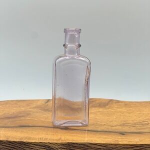 Vintage Purple Bottle Brockton Barnett 5"